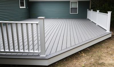 Floating Deck Installation in Worcester, MA