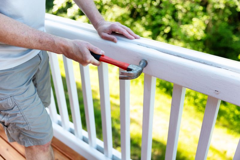 Wood Railing Repair in Olathe, KS