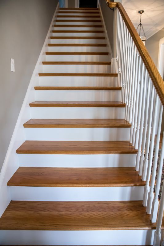 Elegant Wood Stairs