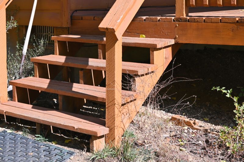 Wooden Steps Installation in Olathe, KS